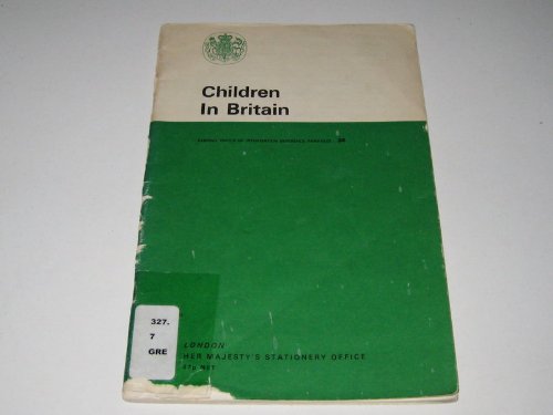 Book Children In Britain (reference Pamphlet) free