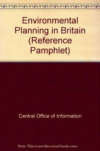 Book Environmental Planning In Britain (reference Pamphlet) free