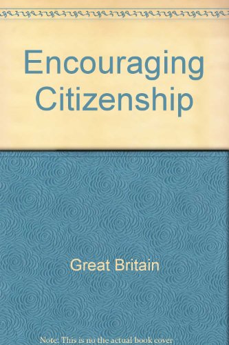 Book Encouraging Citizenship: Report on the Commission on Citizenship free