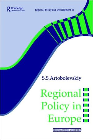 Book Regional Policy In Europe (regions And Cities) free