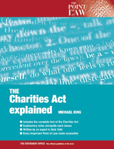 Book The Charities Act, Explained (the Point Of Law Series) free