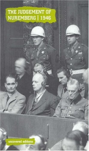 Book The Judgment at Nuremburg, 1946 (Uncovered Editions) free