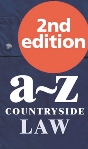 Book A-z Of Countryside Law (point Of Law Series) free
