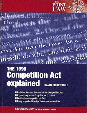 Book The 1998 Competition Act explained (The point of law) free