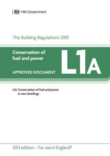 Book Building Regulations Approved Document L1a: Conservation Of Fuel And Power-new Dwellings free