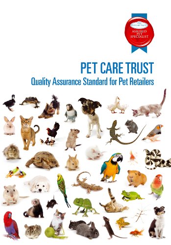 Book Pet Care Trust Quality Assurance Standard For Pet Retailers free