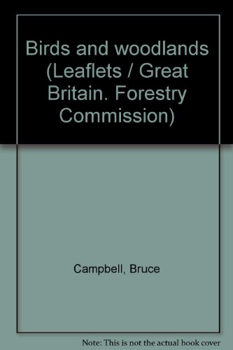Book Birds And Woodlands (forestry Commission. Leaflet No. 47) free