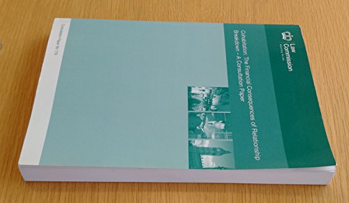 Book Cohabitation: The Financial Consequences of Relationship Breakdown-a Consultation Paper free