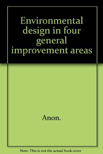 Book Environmental design in four general improvement areas free