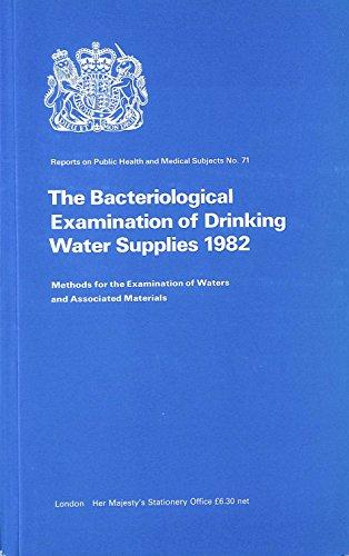 Book The Bacteriological examination of drinking water supplies, 1982 (Reports on public health and medical subjects) free