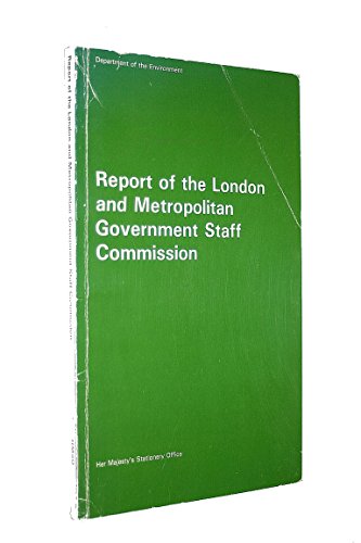 Book Report of the London and Metropolitan Government Staff Commission free