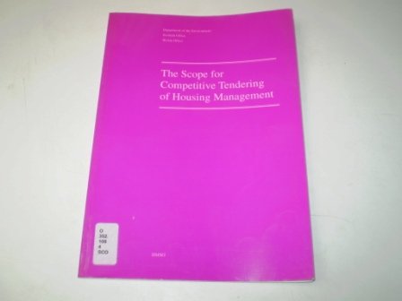 Book The Scope for Competitive Tendering of Housing Management free