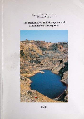 Book Reclamation and Management of Metalliferous Mining Sites free
