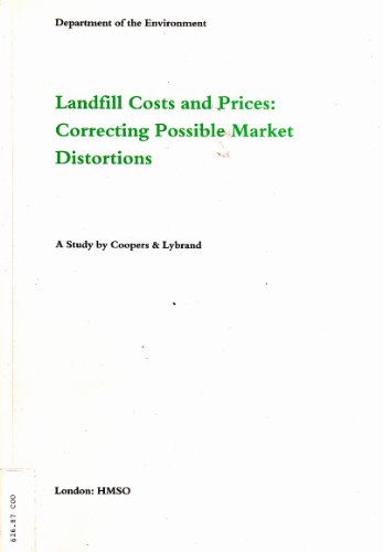 Book Landfill Costs & Prices: Correcting Possible Market Distortions free