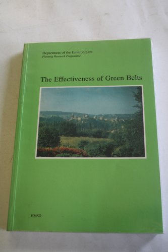 Book The Effectiveness Of Green Belts free