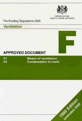 Book The Building Regulations 1991: Approved Document F: Ventilation free