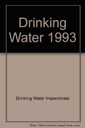 Book Drinking Water 1993: A Report By The Chief Inspector, Drinking Water Inspectorate free