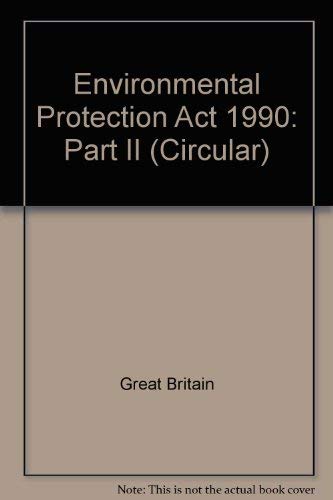 Book Environmental Protection Act 1990: Part II (Circular) free