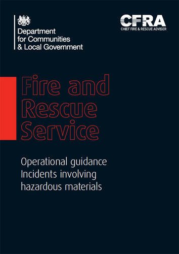 Book Fire And Rescue Service Operational Guidance: Incidents Involving Hazardous Materials free