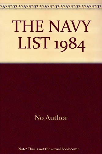 Book The Navy List 1984 free