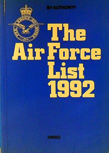 Book Air Force List, 1992 free