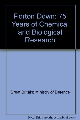 Book Porton Down: 75 years of chemical and biological research free