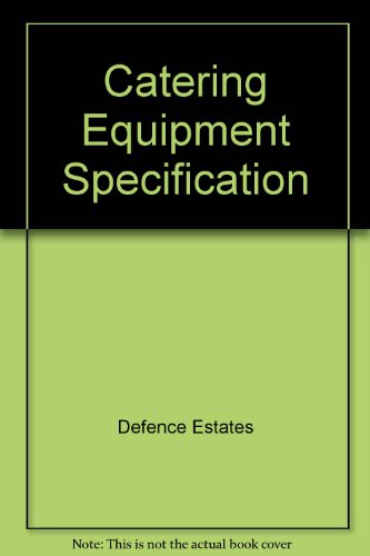 Book Catering Equipment Specification free