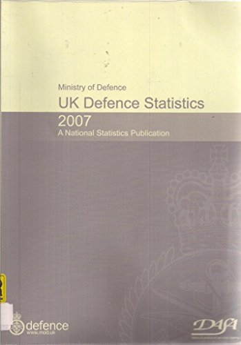 Book Uk Defence Statistics. free