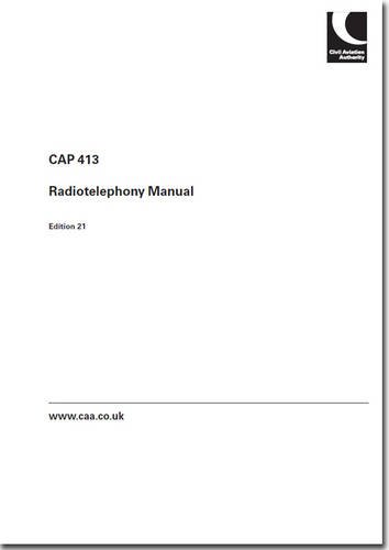 Book Radiotelephony Manual: Amendment 1 to CAP 413 free