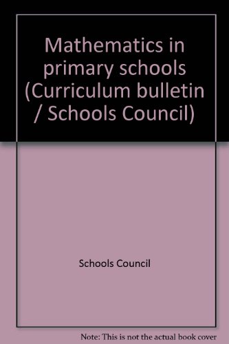 Book Mathematics In Primary Schools; free