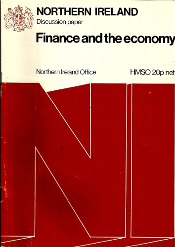 Book Finance And The Economy (northern Ireland Discussion Paper) free