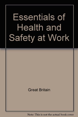 Book Essentials of Health and Safety at Work free