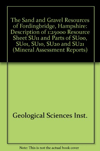 Book Mineral Assessment Report the Sand (Mineral Assessment Reports) free