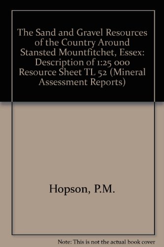 Book Mineral Assessment Report the Sand (Mineral Assessment Reports) free