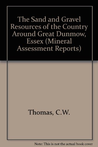 Book Mineral Assessment Report The Sand (mineral Assessment Reports) free