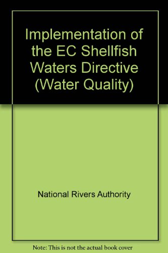 Book Implementation Of The Ec Shellfish Waters Directive (water Quality Series) free