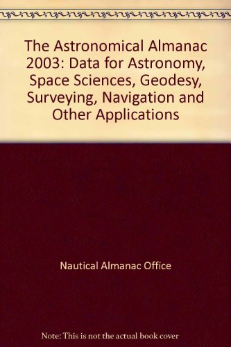 Book The Astronomical Almanac 2003 (s/n 008-054-00191-2) free