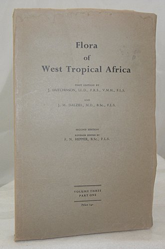 Book Flora Of West Tropical Africa: Vol 3 free