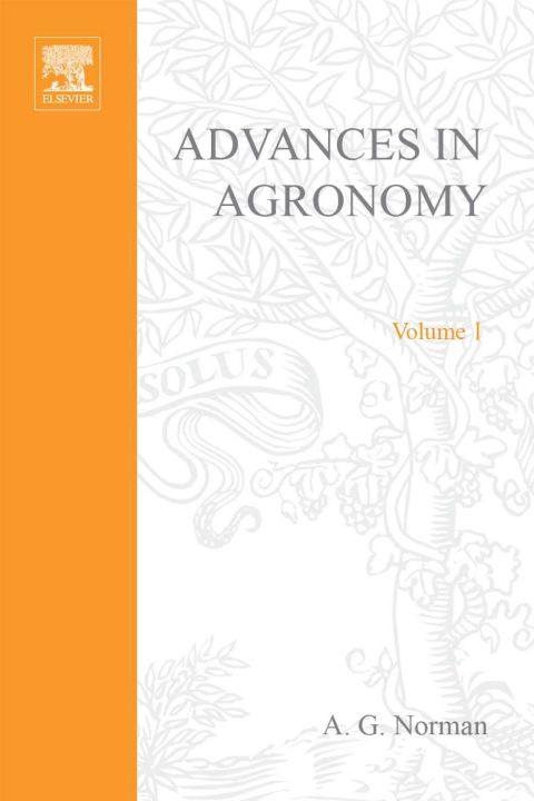 Book ADVANCES IN AGRONOMY VOLUME 1 free