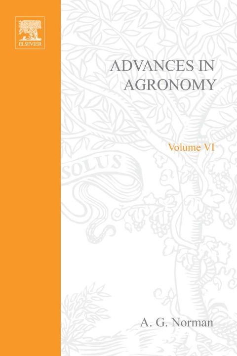 Book ADVANCES IN AGRONOMY VOLUME 6 free