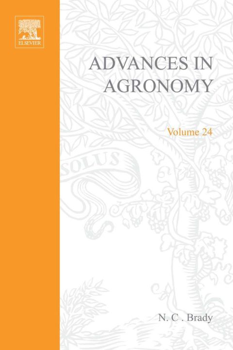 Book ADVANCES IN AGRONOMY VOLUME 24, Volume 24 (v. 24) free