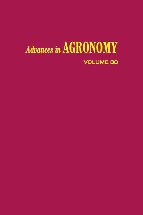 Book Advances in Agronomy, Vol. 30 free