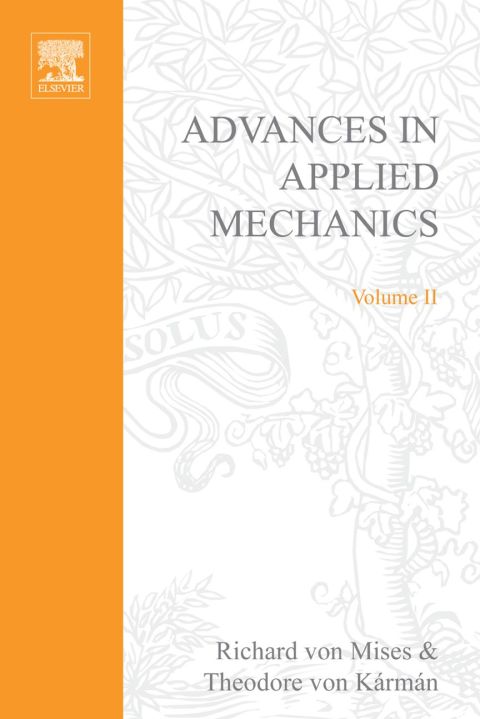 Book ADVANCES IN APPLIED MECHANICS VOLUME 2 free