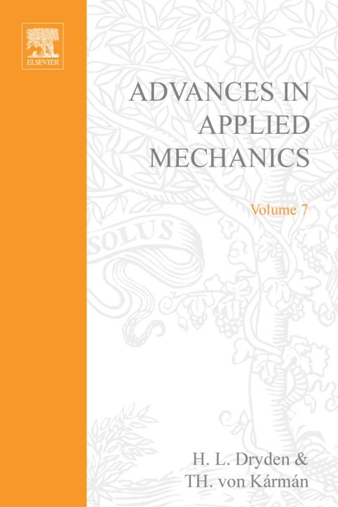 Book ADVANCES IN APPLIED MECHANICS VOLUME 7, Volume 7 (v. 7) free