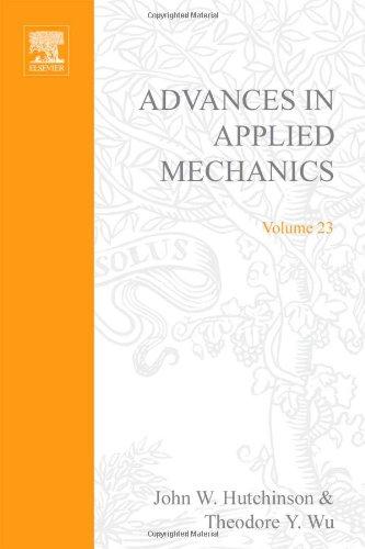 Book Advances in Applied Mechanics, Vol. 23 free