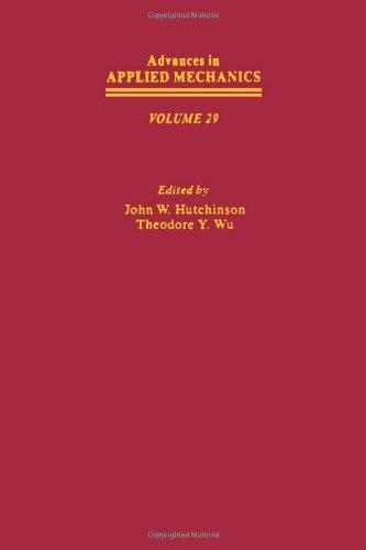 Book ADVANCES IN APPLIED MECHANICS VOLUME 29, Volume 29 free