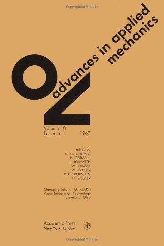 Book ADVANCES IN APPLIED MECHANICS VOLUME 10 free