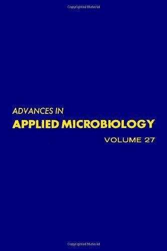 Book ADVANCES IN APPLIED MICROBIOLOGY VOL 27 free
