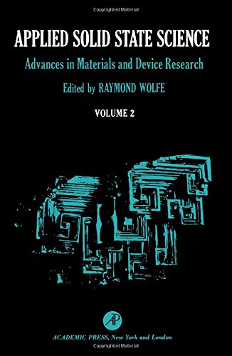 Book Applied Solid State Science: Advances in Materials and Device Research: v. 2 free