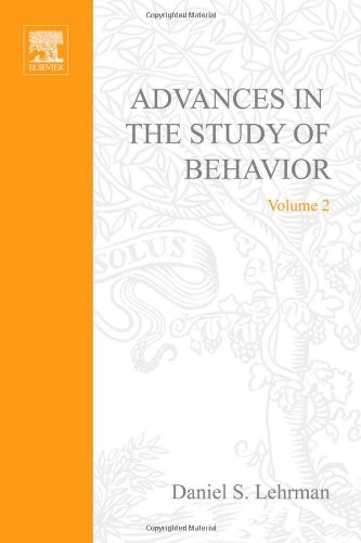 Book ADVANCES IN THE STUDY OF BEHAVIOR VOL 2, Volume 2 (v. 2) free